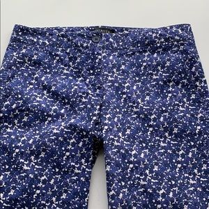 Talbots Capri Pants in Cotton and Spandex Floral Print